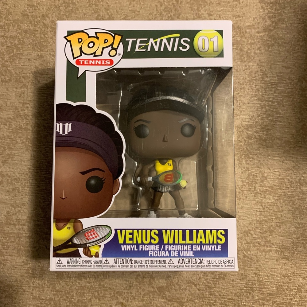 Venus Williams Vinyl Tennis Figure, Funko Pop